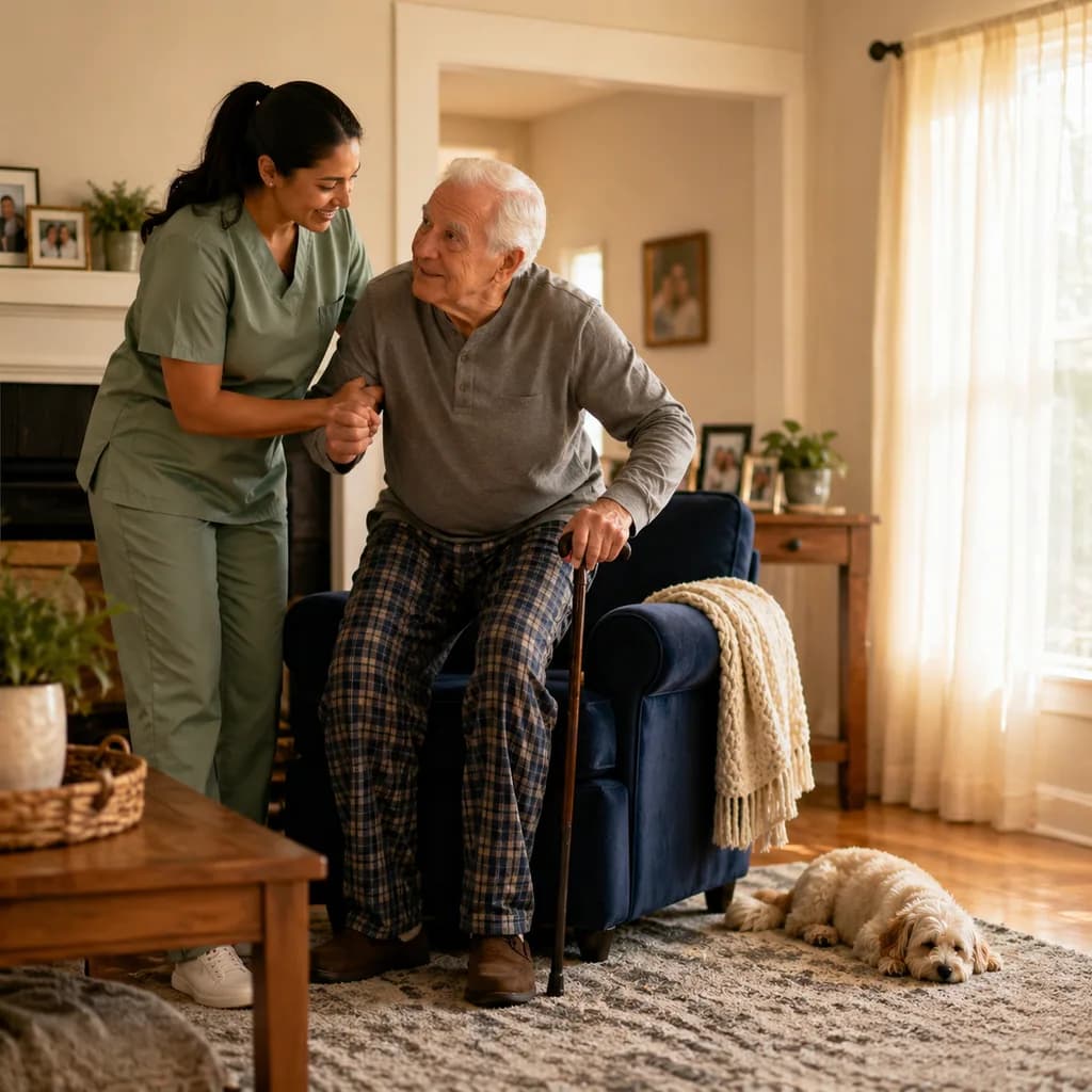 Home care caregiver serving Appling County Georgia families